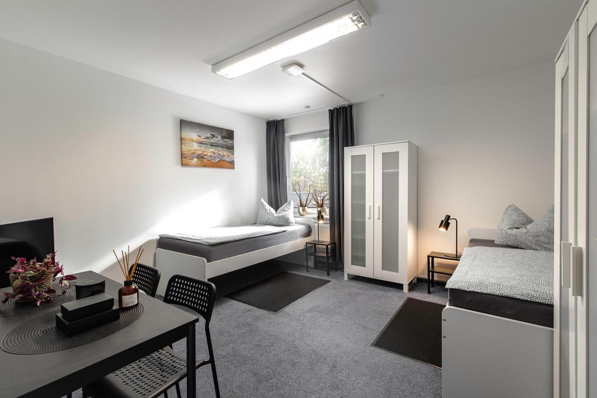 Ferienwohnung Arkadia Zentrale Нордерштедт Екстер'єр фото